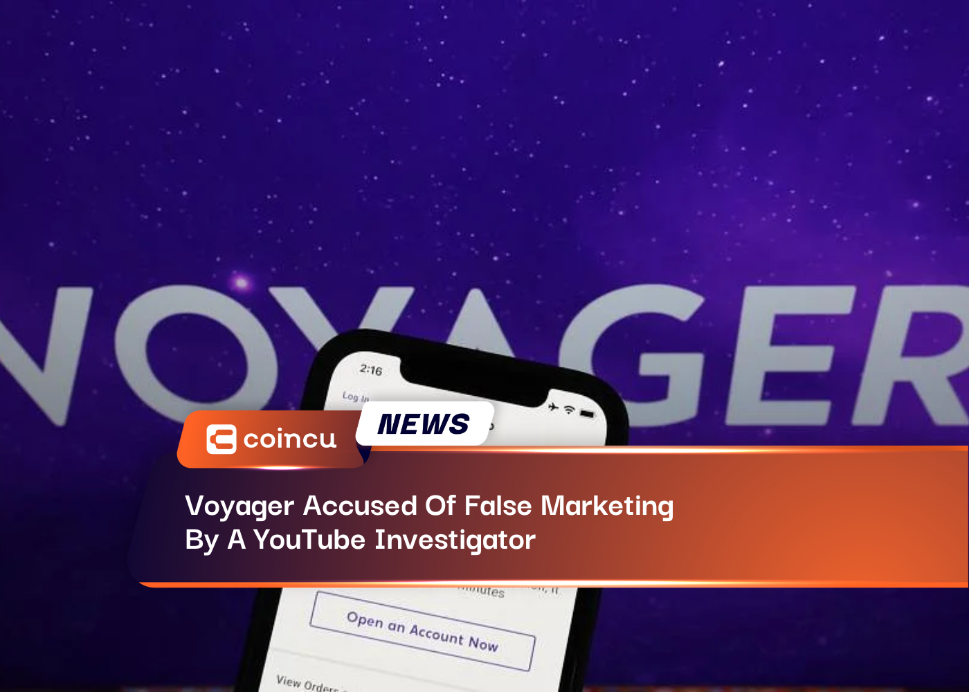 Voyager Accused Of False Marketing By A YouTube Investigator