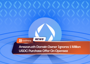 Amazon.eth Domain Owner Ignores 1 Million USDC Purchase Offer On Opensea