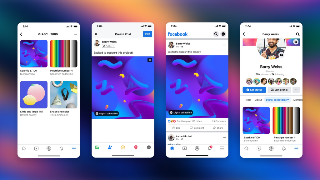 Facebook Starts Piloting NFTs From Ethereum And Polygon 1 Facebook Starts Piloting NFTs From Ethereum And Polygon