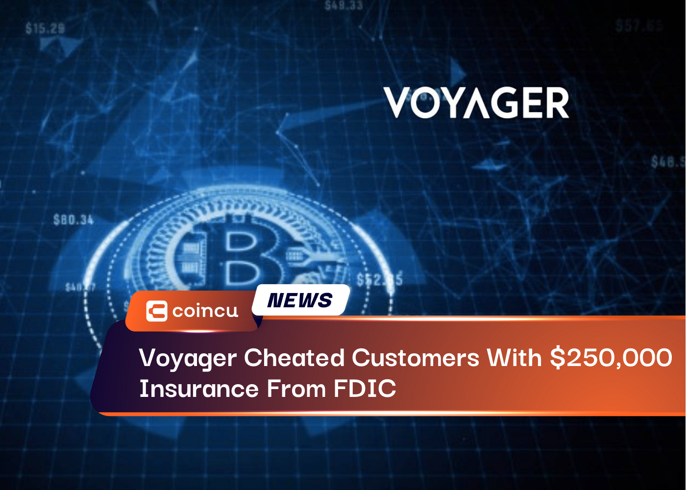 Voyager Cheated Customers With $250,000 Insurance From FDIC