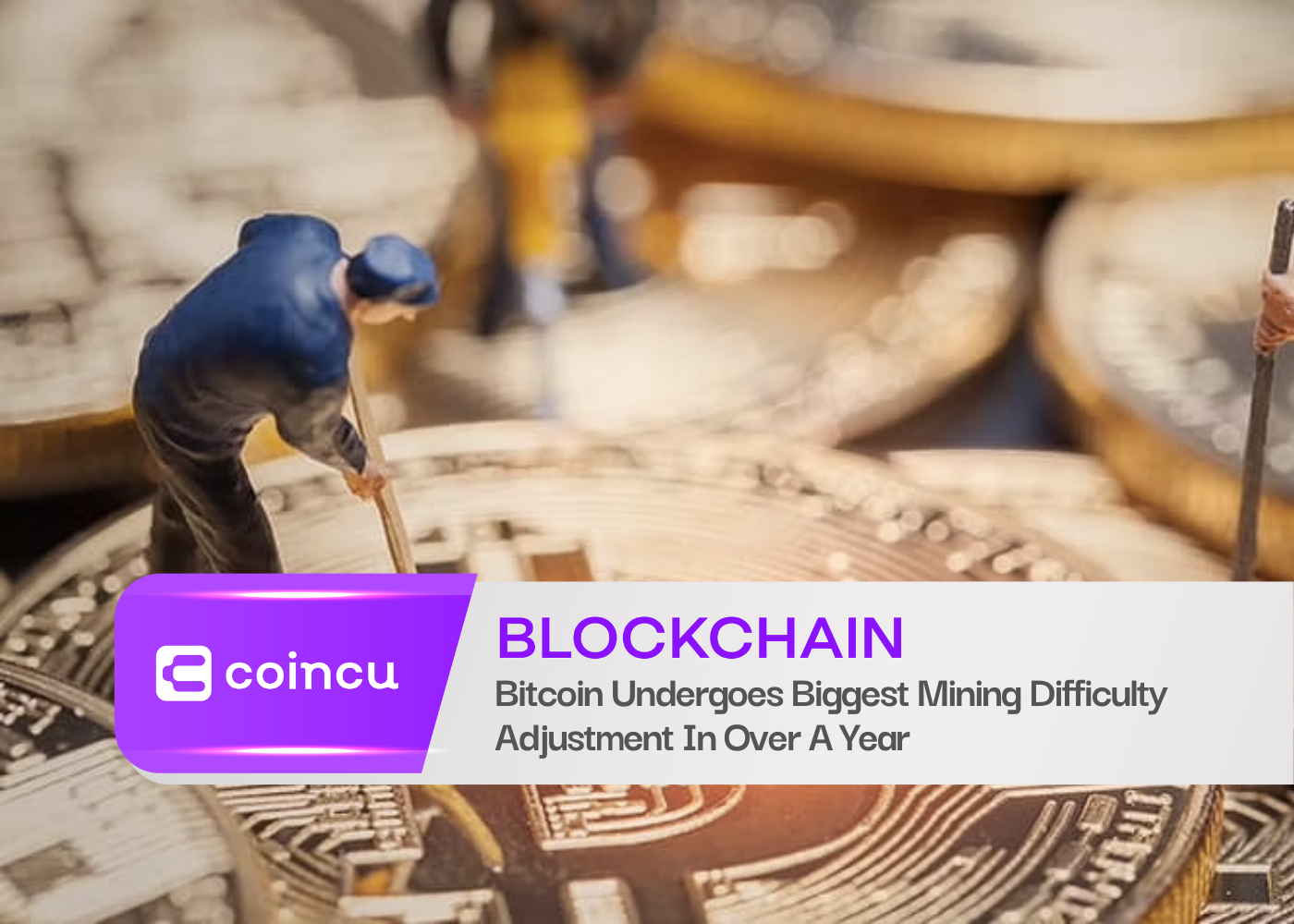 Bitcoin Bir Yıl İçinde En Büyük Madencilik Zorluk Ayarlamasına Giriyor