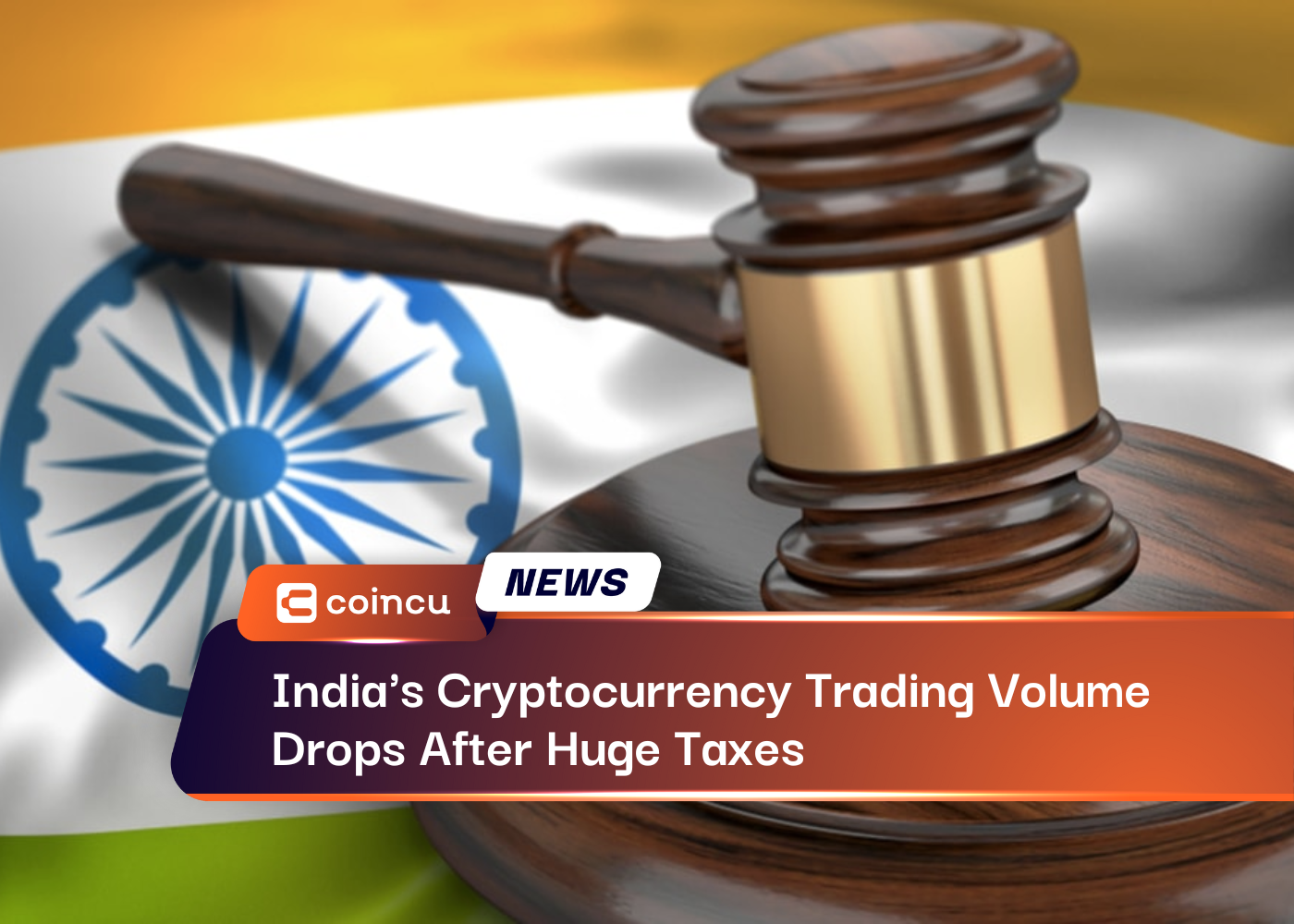 India's Cryptocurrency Trading Volume Drops After Huge Taxes