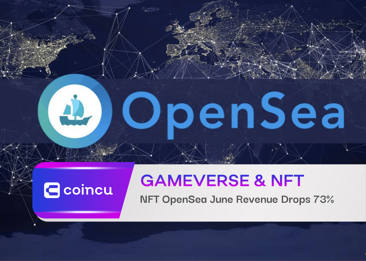 NFT OpenSea June Revenue Drops 73%