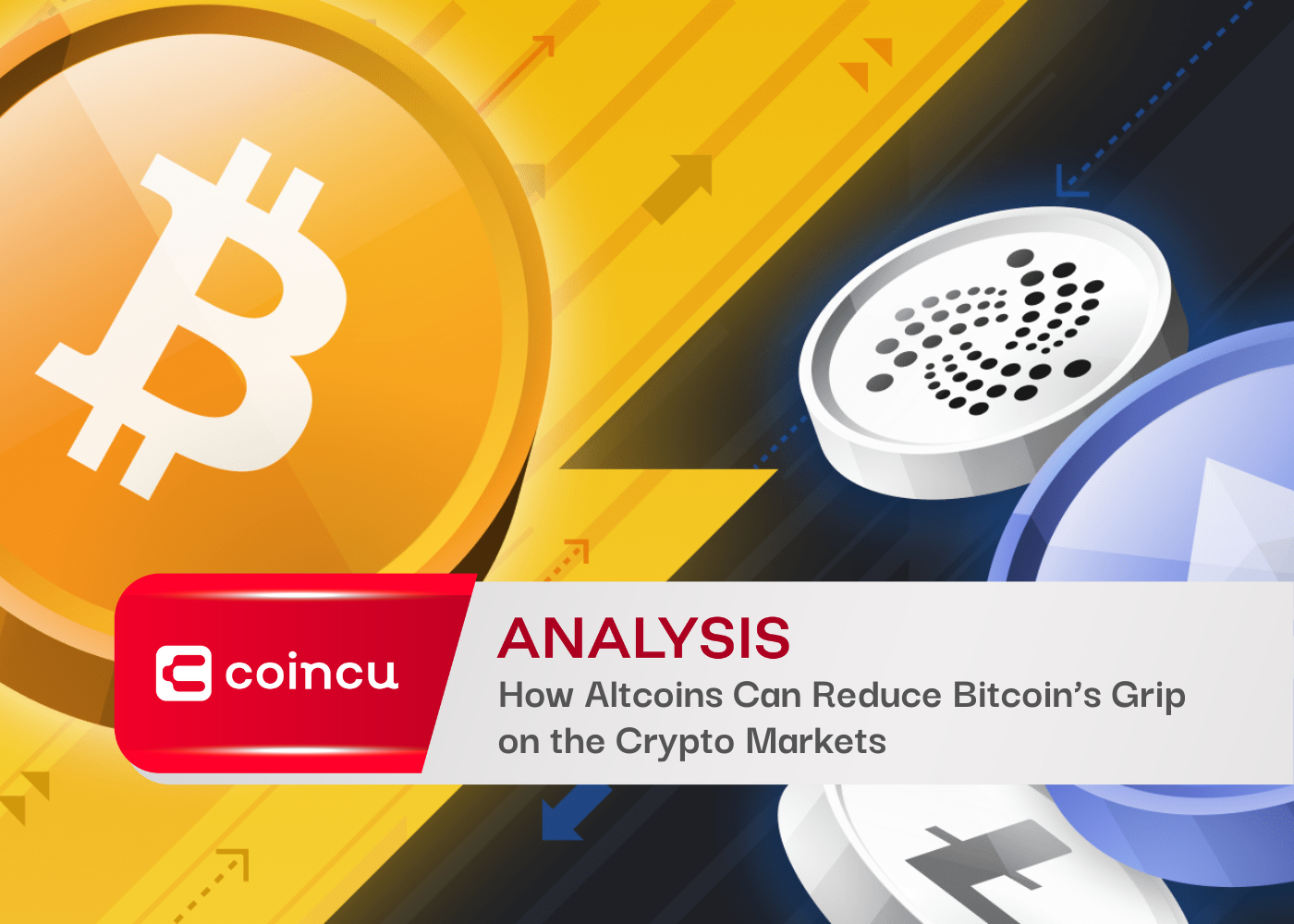 Como as Altcoins podem reduzir o controle do Bitcoin nos mercados criptográficos