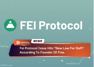 Fei Protocol Issue Hits New Low For DeFi