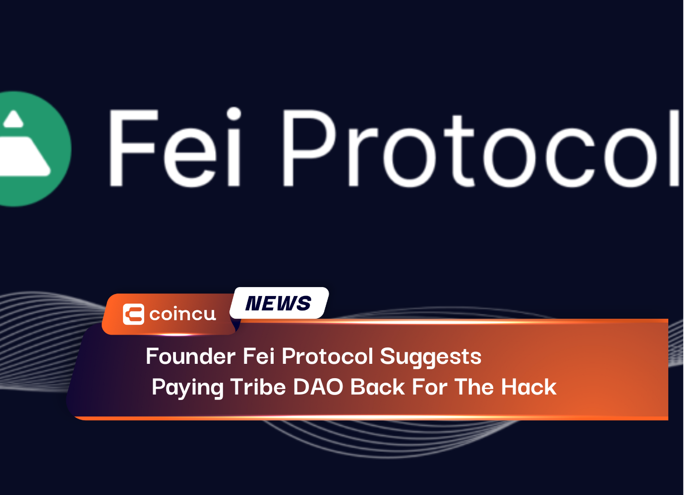 Founder Fei Protocol Suggests