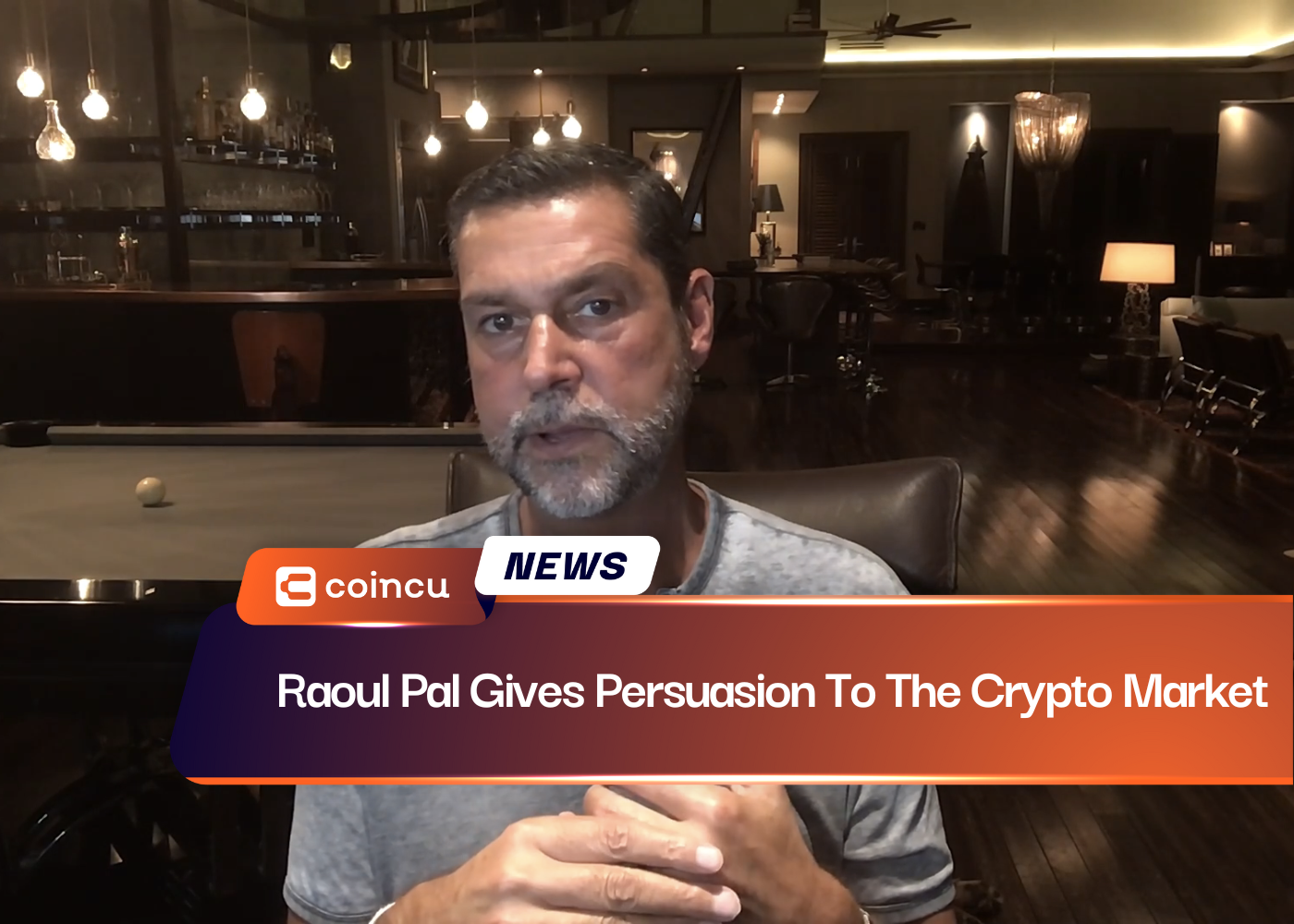 Raoul Pal Gives Persuasion To The Crypto Market