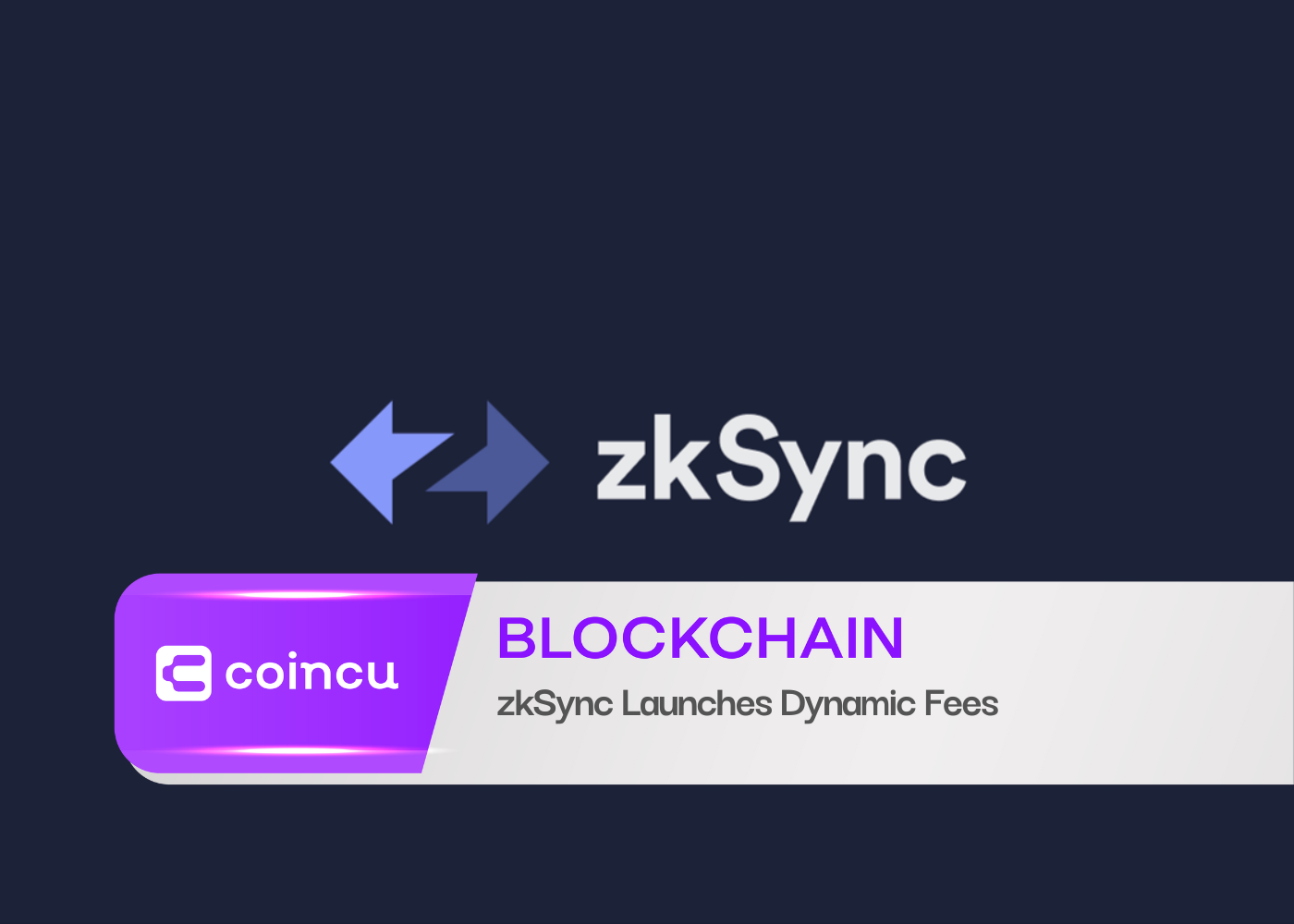 zkSync Launches Dynamic Fees