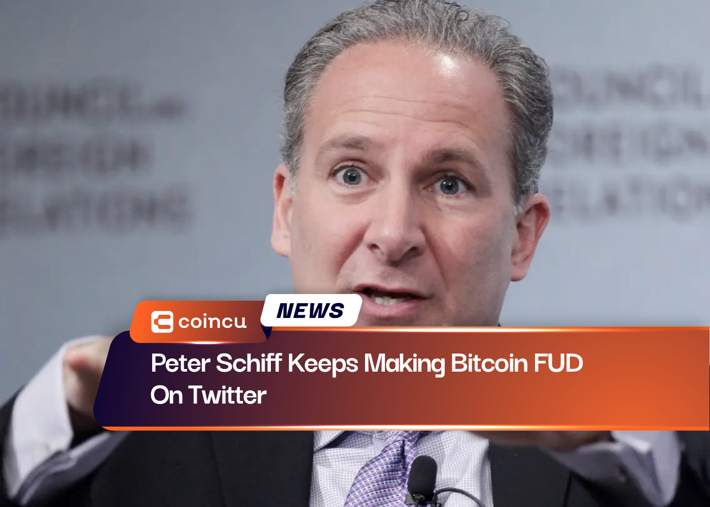 Peter Schiff Keeps Making Bitcoin FUD On Twitter