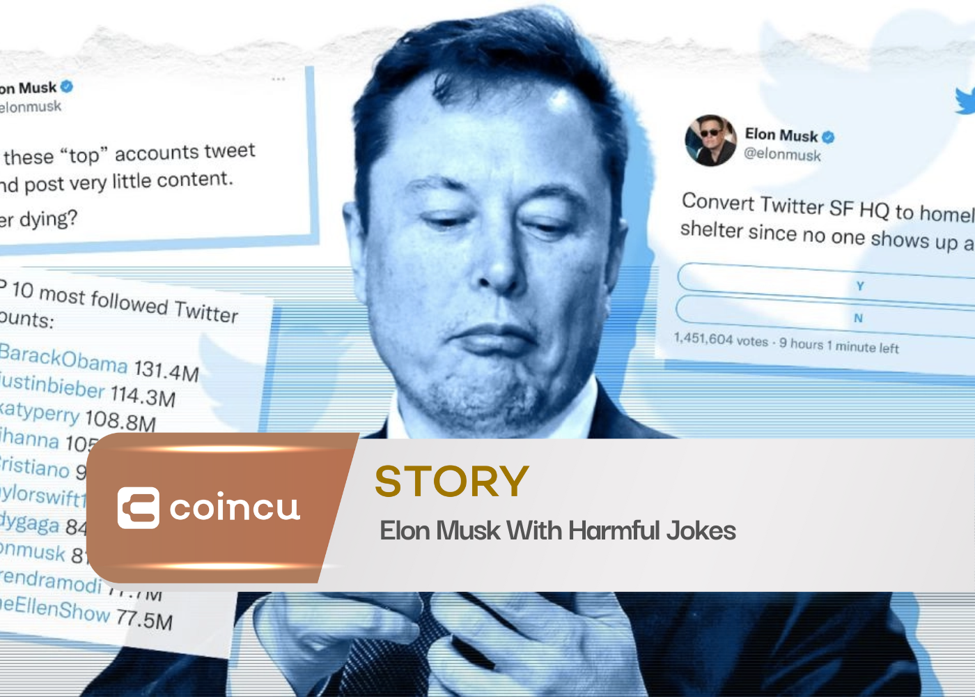 Elon Musk With Harmful Jokes