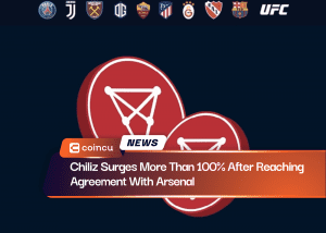 Chiliz Surges More Than 100% After Reaching Agreement With Arsenal
