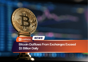 Bitcoin Outflows From Exchanges Exceed $1 Billion Daily