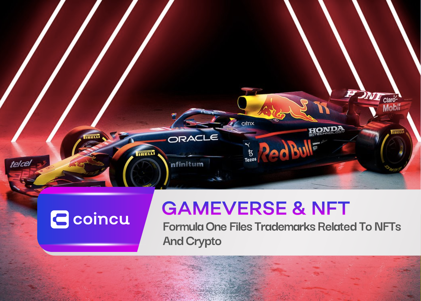 Formula One Files Trademarks Related To NFTs And Crypto