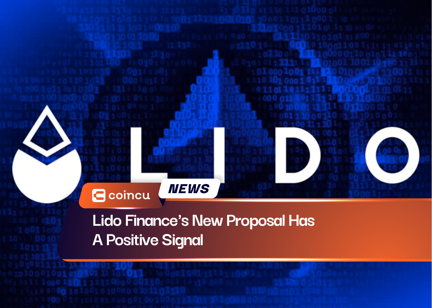 Lido Finance's New Proposal Has A Positive Signal