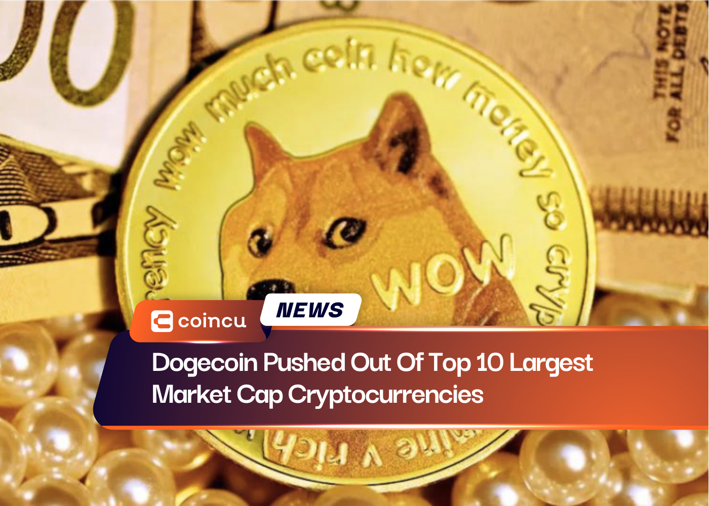 Dogecoin Pushed Out Of Top 10 Largest Market Cap Cryptocurrencies