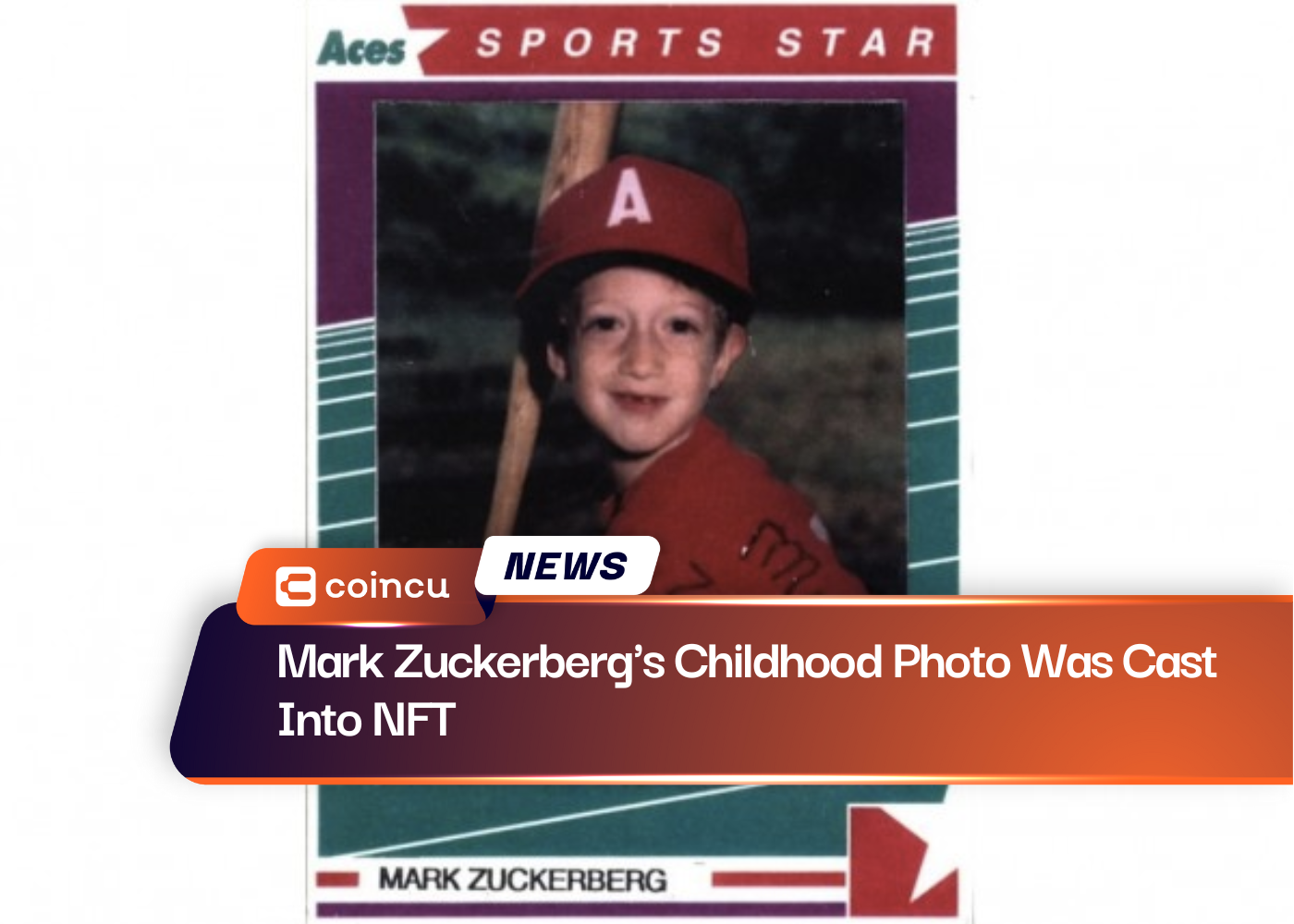 Mark Zuckerberg's Childhood Photo Was Cast Into NFT