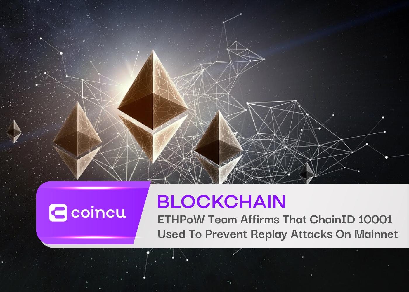 ETHPoW Team Affirms That ChainID 10001