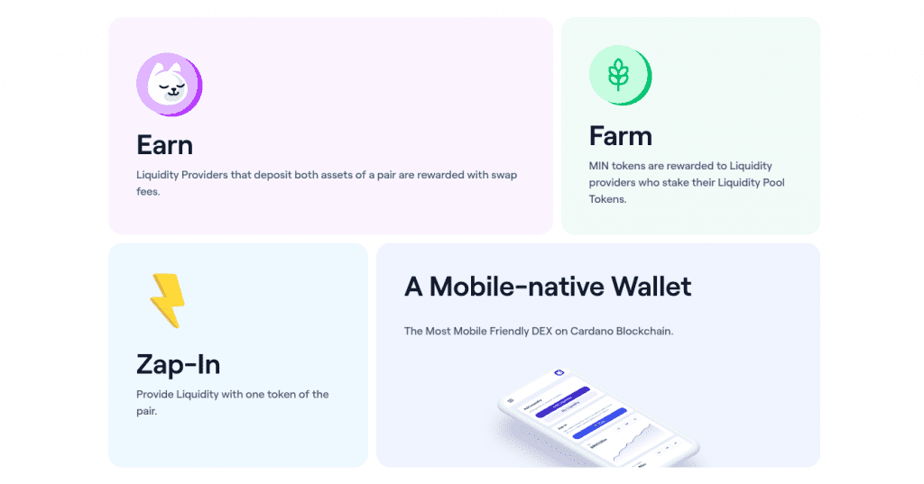 dApp Minswap, The Top 1 Cardano-Powered DEX By TVL