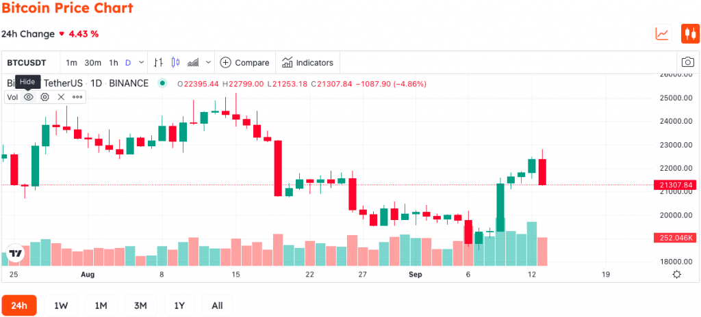Bitcoin Sudden Drop As August CPI Data Releases 2 Bitcoin Sudden Drop As August CPI Data Releases