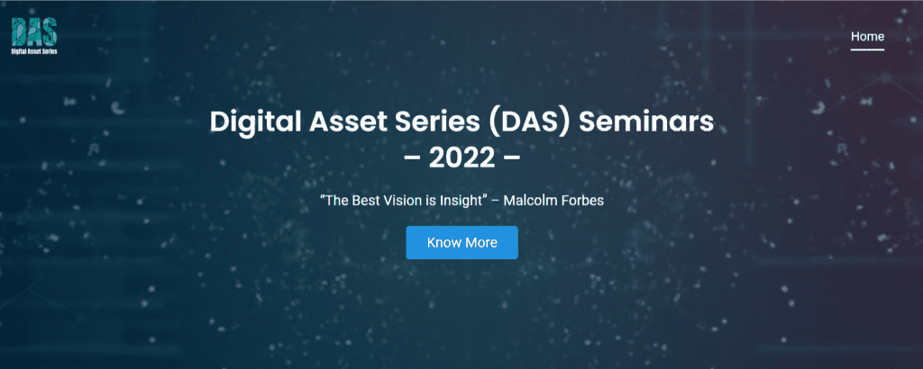 Hong Kong Organizes Asia's First Digital Asset Series (DAS) 1 hong kong