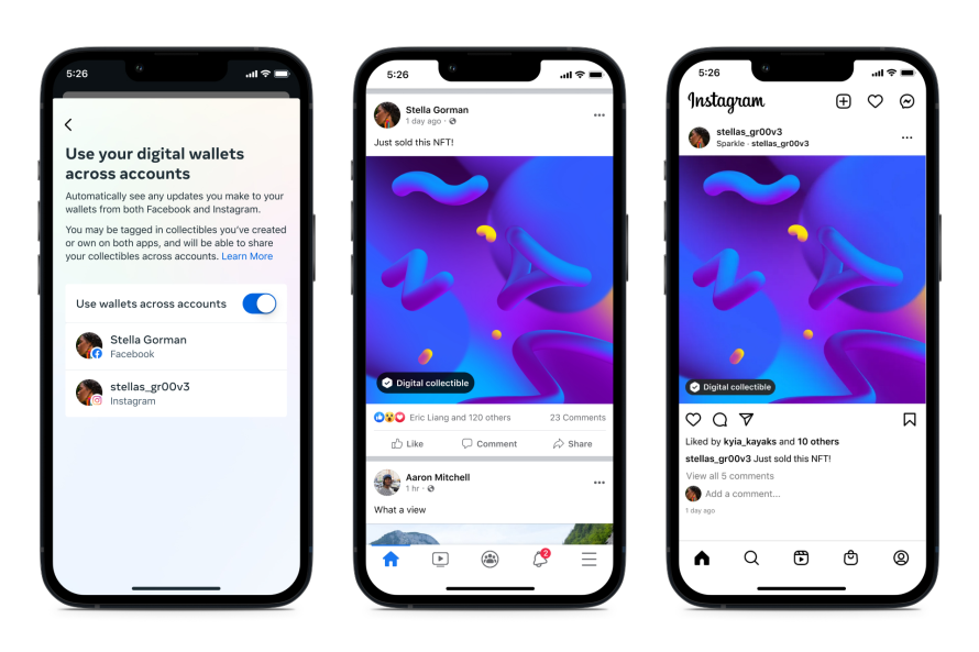 Facebook And Instagram Allow US Users To Connect Their Digital Wallets 1 Facebook And Instagram Allow US Users To Connect Their Digital Wallets