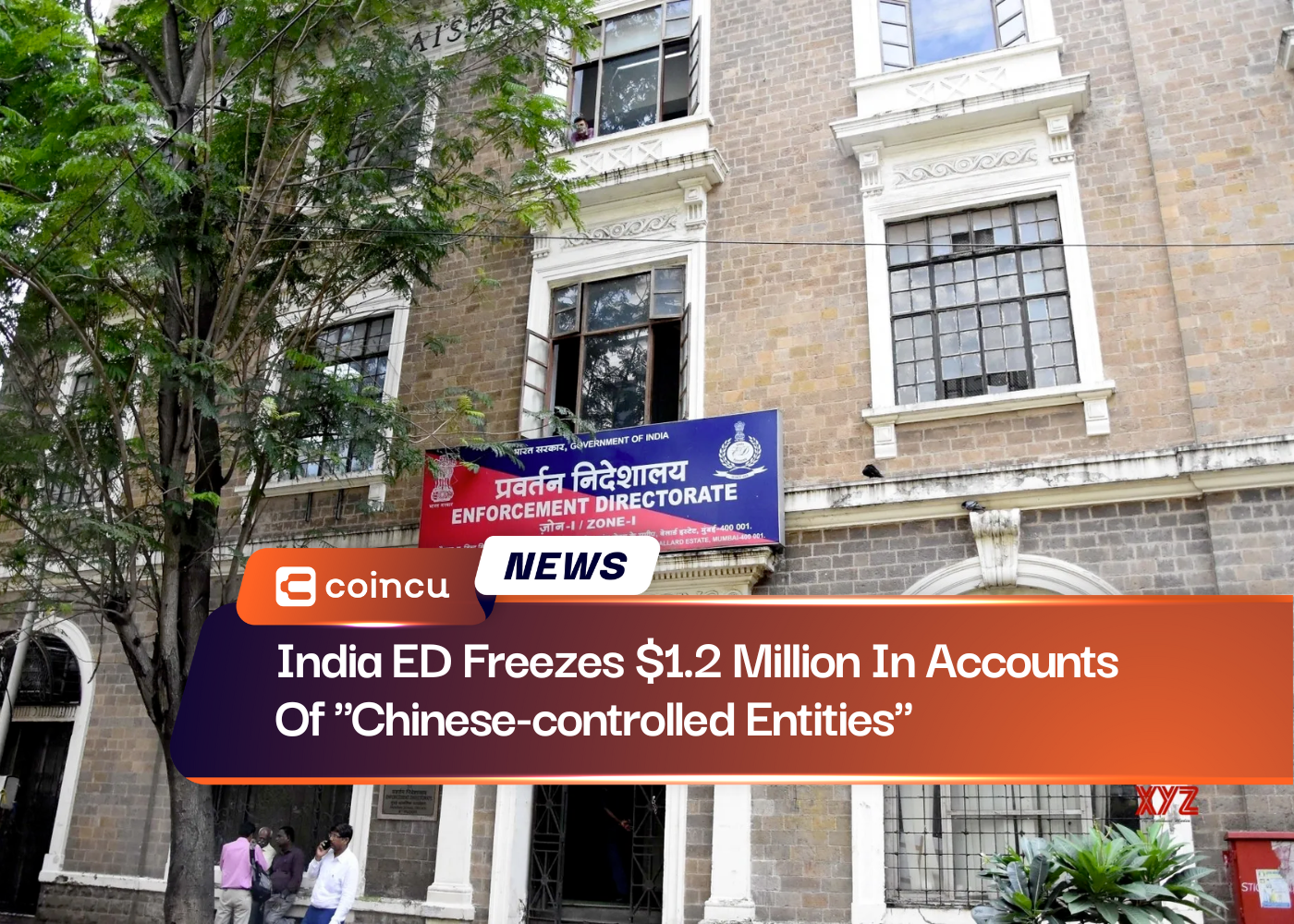 India ED Freezes $1.2 Million In Accounts Of "Chinese-controlled Entities"