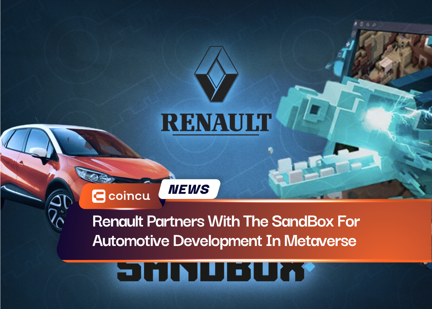 Renault Partners With The SandBox For Automotive Development In Metaverse