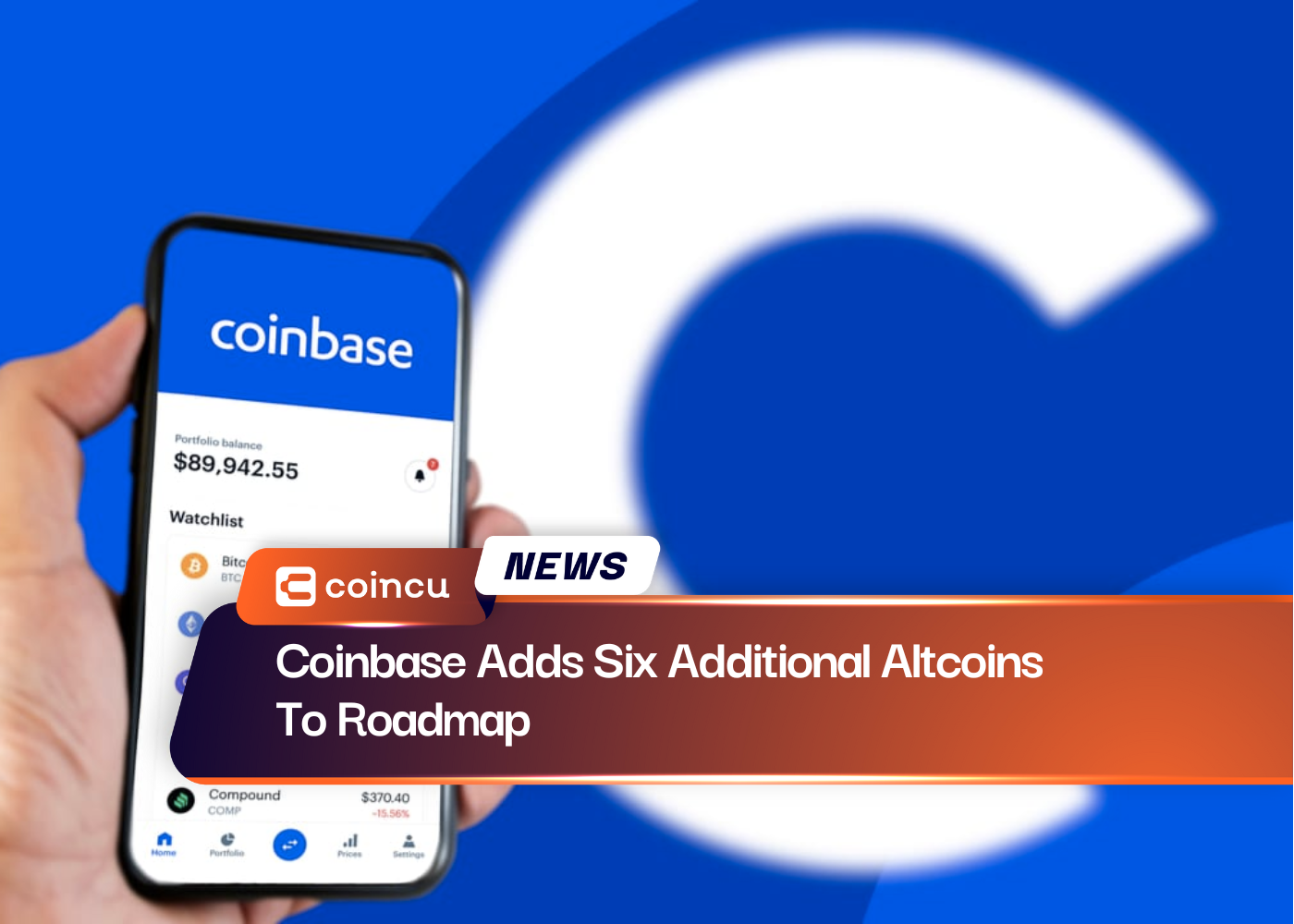 Coinbase Adds Six Additional Altcoins To Roadmap