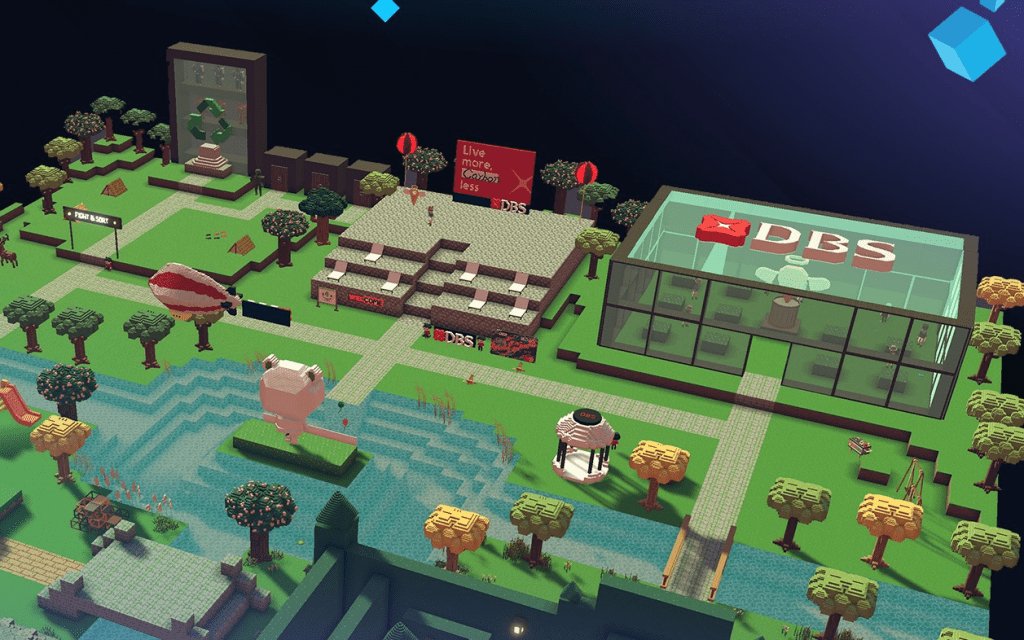 DBS Bank Jumps Into The Sandbox Metaverse 2 DBS Bank Jumps Into The Sandbox Metaverse