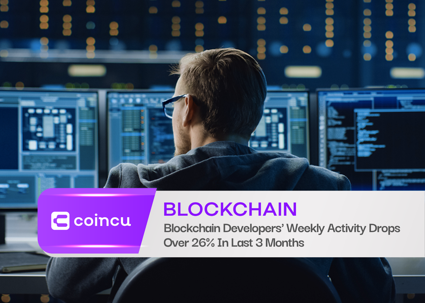 Blockchain Developers' Weekly Activity Drops Over 26% In Last 3 Months
