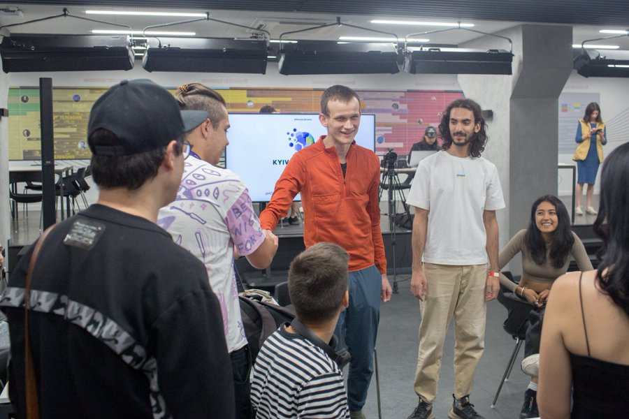 Vitalik Buterin Suddenly Appears At Kyiv Tech Summit To Support Ukraine 2 Vitalik Buterin