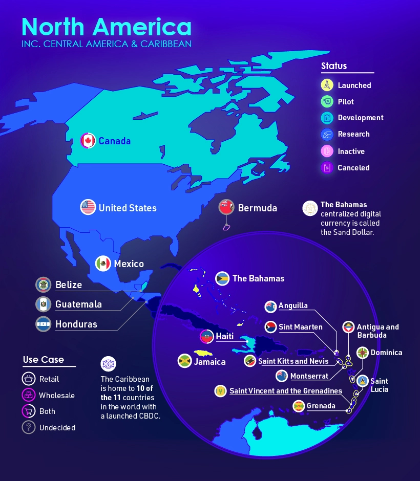 How Are Central Banks Around The World Developing CBDCs? 9 How Are Central Banks Around The World Developing CBDCs?