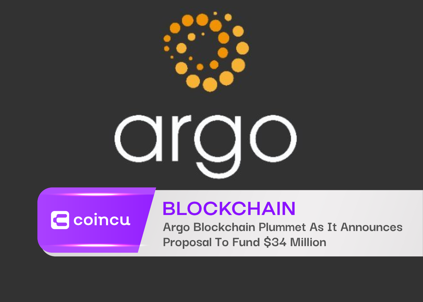 Argo Blockchain Plummet As It Announces