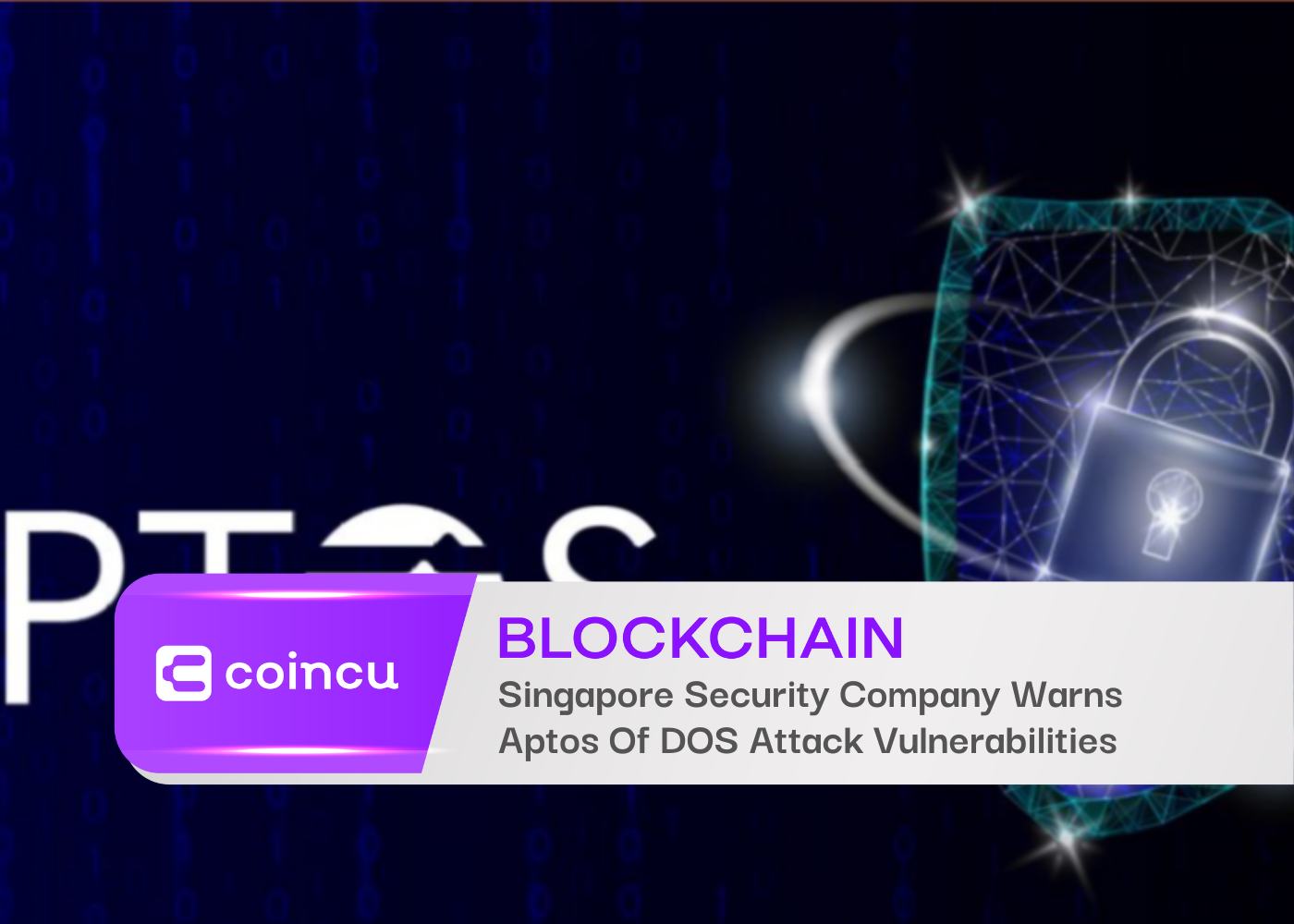 Singapore Security Company Warns Aptos Of DOS Attack Vulnerabilities