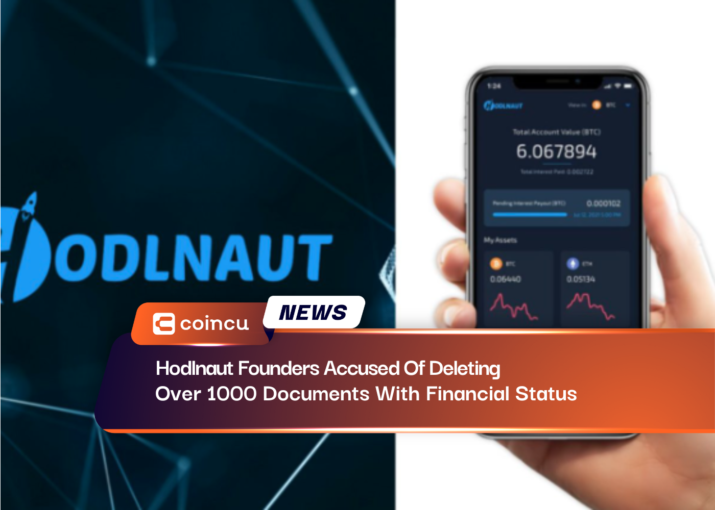 Hodlnaut Founders Accused Of Deleting Over 1000 Documents With Financial Status