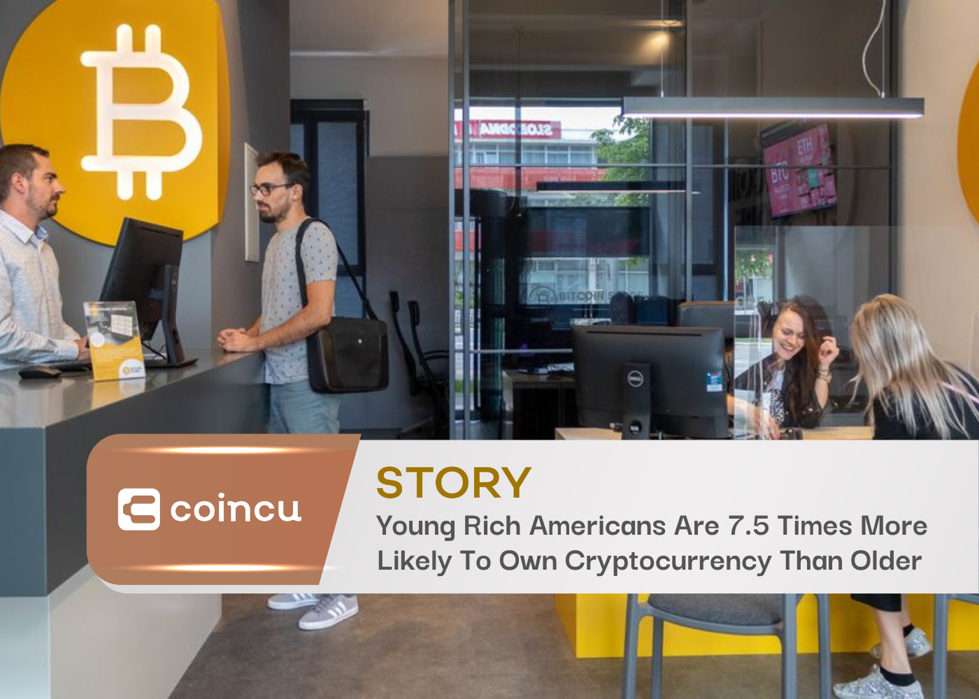 Report: Young Rich Americans Are 7.5 Times More Likely To Own Cryptocurrency Than Older Investors
