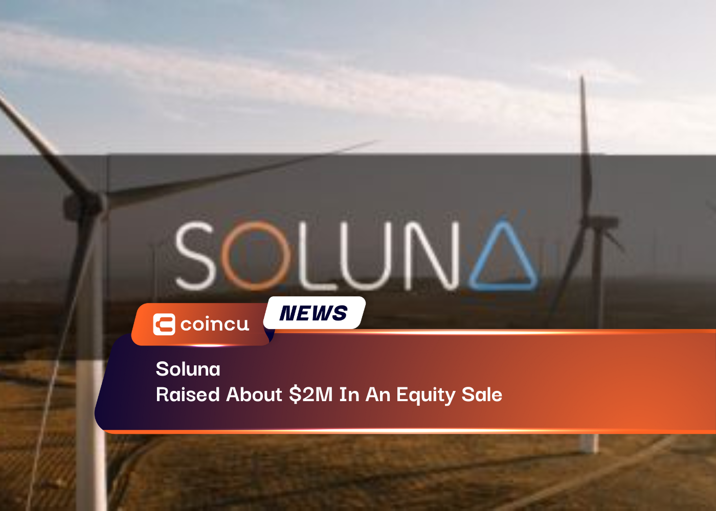 Soluna Raised About $2M In An Equity Sale