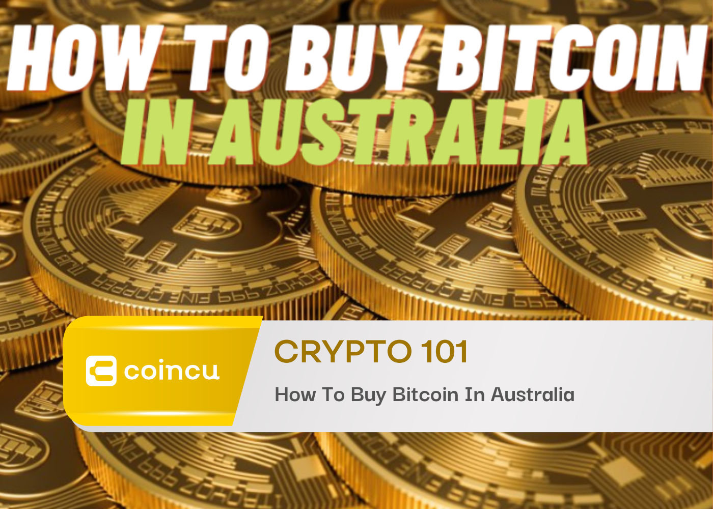 How To Buy Bitcoin In Australia