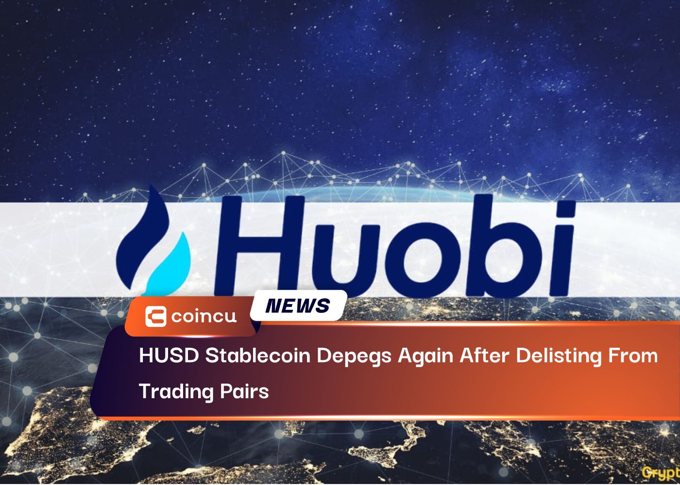 HUSD Stablecoin Depegs Again After Delisting From Trading Pairs