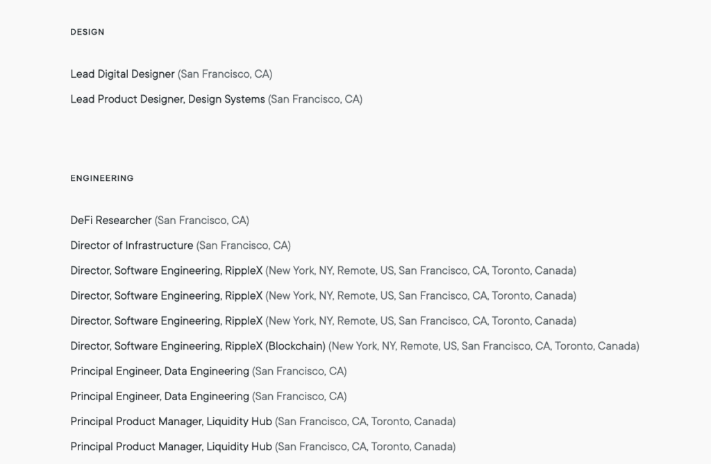 Ripple's Recruitment Is Still Going Strong