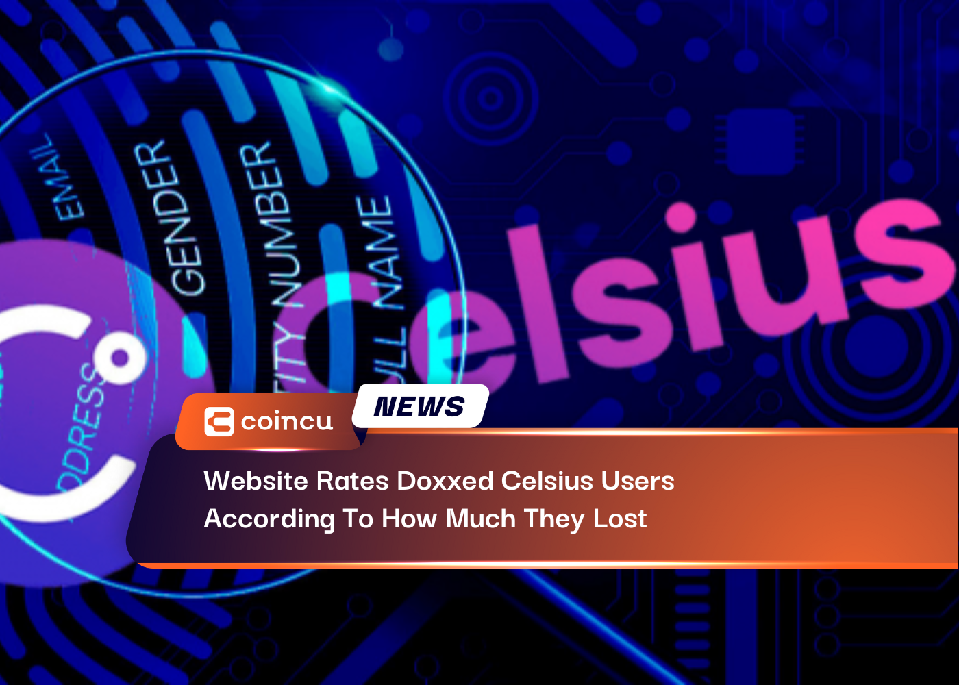 Website Rates Doxxed Celsius Users