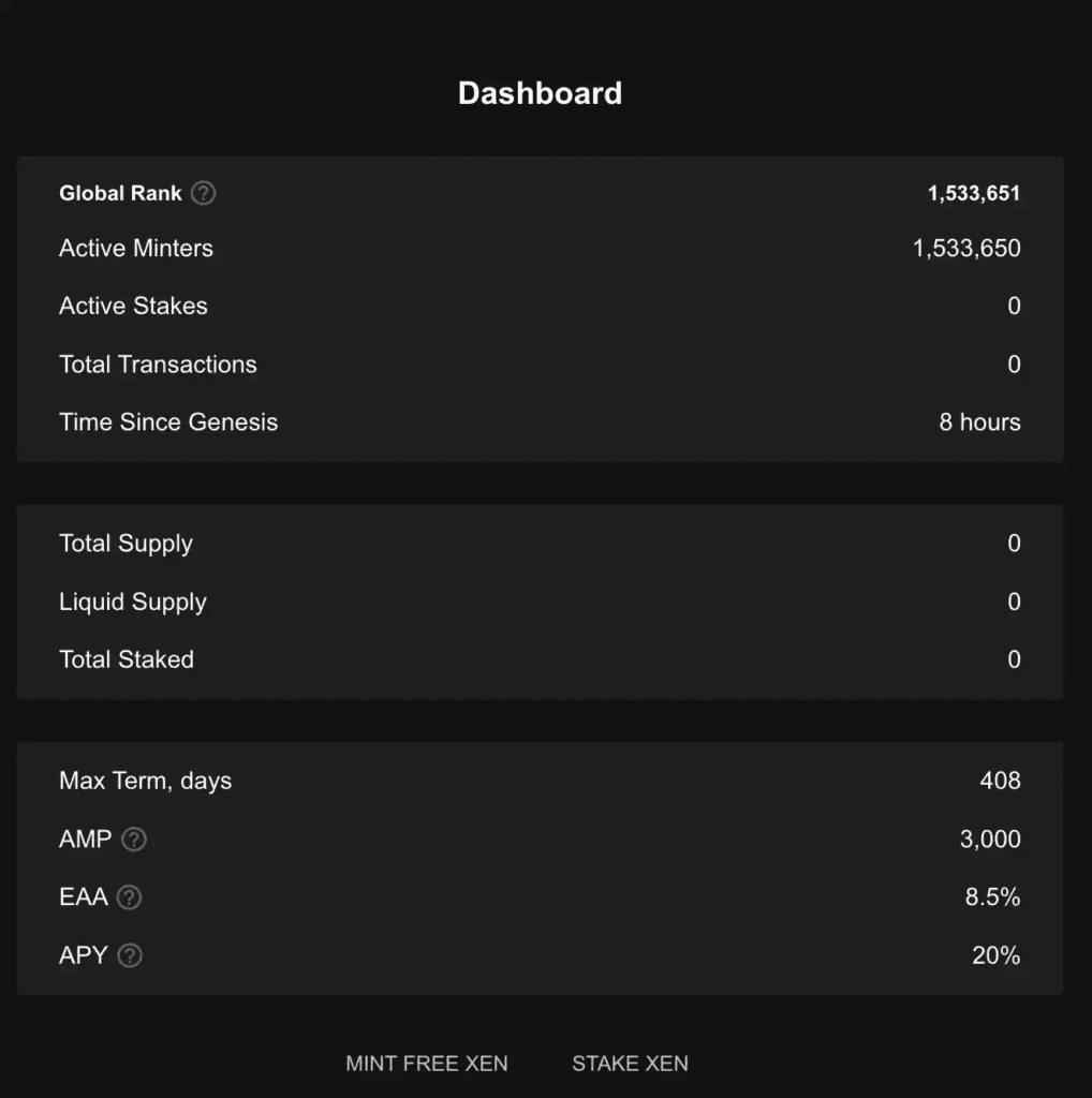 Xen crypto