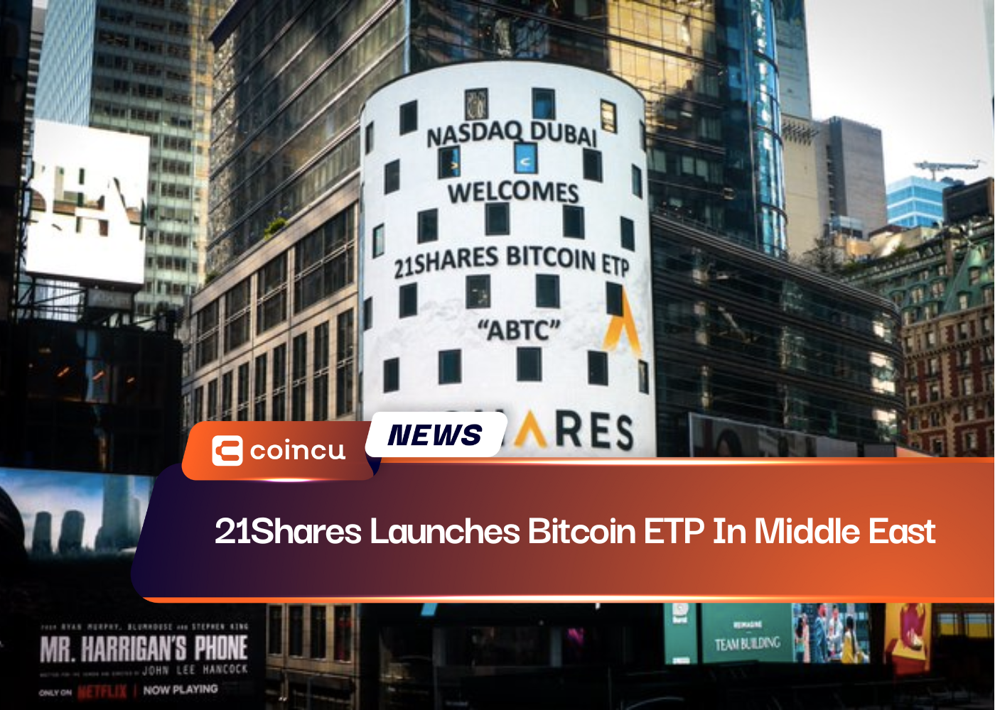 21Shares Launches Bitcoin ETP In Middle East