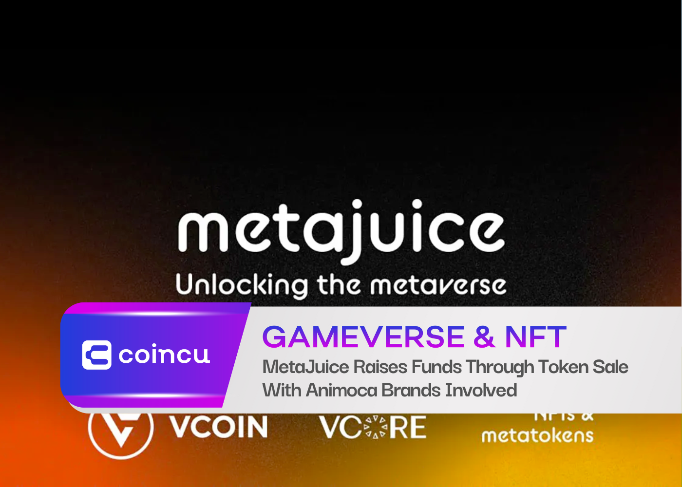 MetaJuice Raises Funds Through Token Sale With Animoca Brands Involved