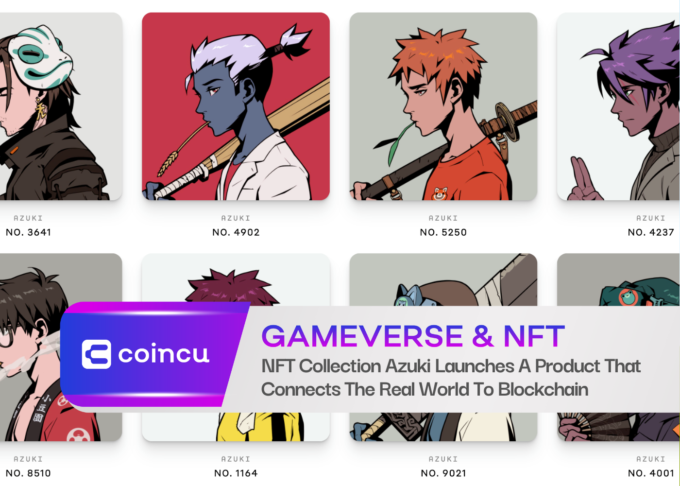 NFT Collection Azuki Launches A Product That Connects The Real World To Blockchain