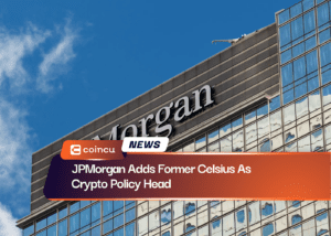 JPMorgan Adds Former Celsius As Crypto Policy Head