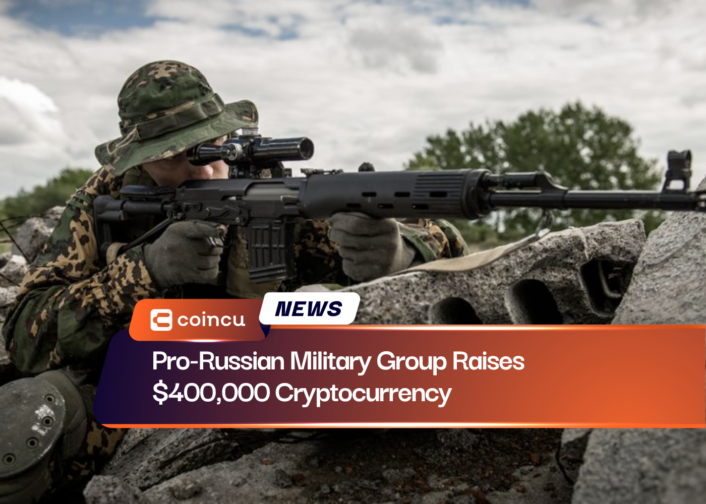 Pro-Russian Military Group Raises $400,000 Cryptocurrency