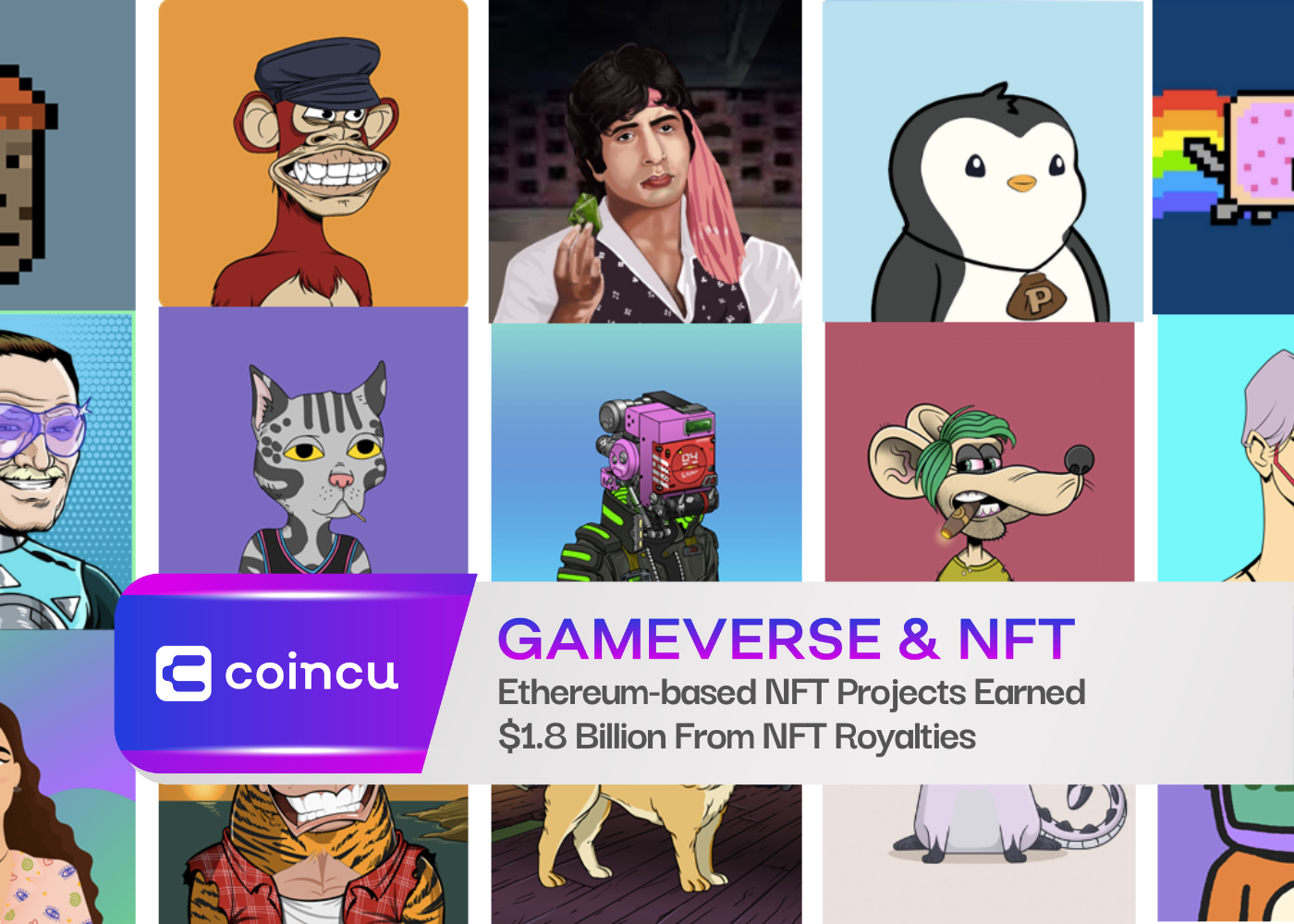 Ethereum-based NFT Projects Earned $1.8 Billion From NFT Royalties