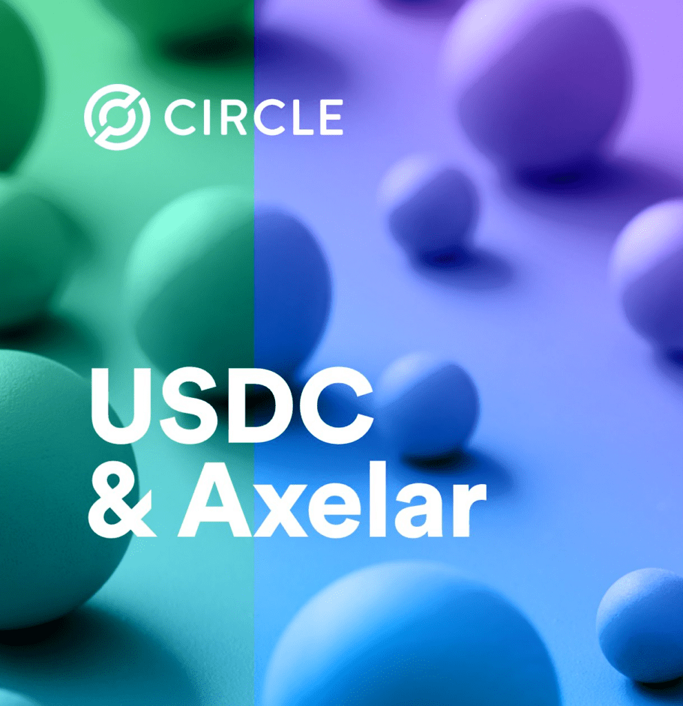 Circle Partners With Axelar To Enable USDC To Be Used In Cross-chain Applications 2 Circle Partners With Axelar To Enable USDC To Be Used In Cross-chain Applications