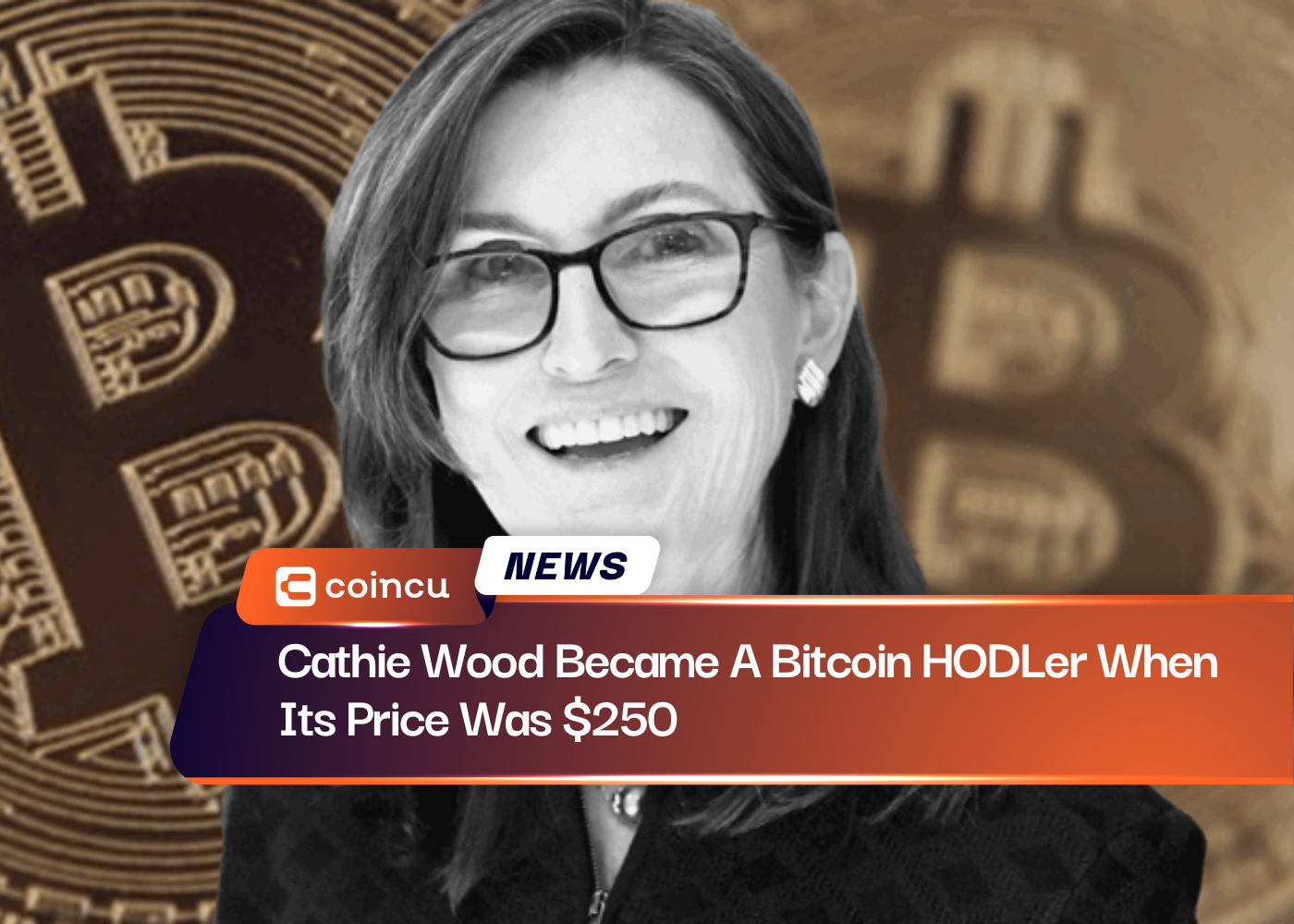 Cathie Wood Became A Bitcoin HODLer When Its Price Was $250